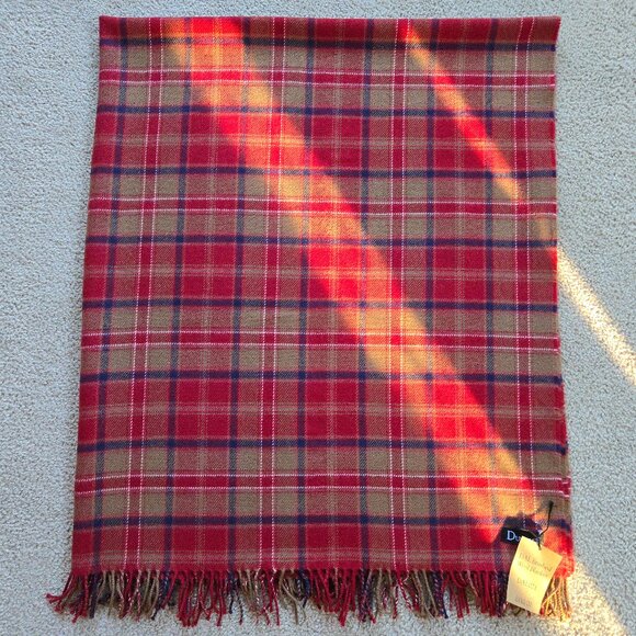 Dunollie Other - NWT Brushed Wool Throw Blanket Plaid Dunollie Castle Scotland Rare History